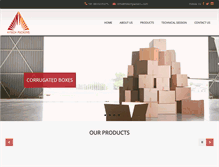 Tablet Screenshot of hitechpackers.com